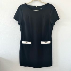 Tommy Hilfiger Contrast-Trim Shift Dress